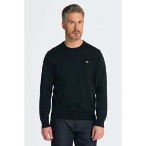 SVETER GANT CLASSIC COTTON C-NECK modrá L