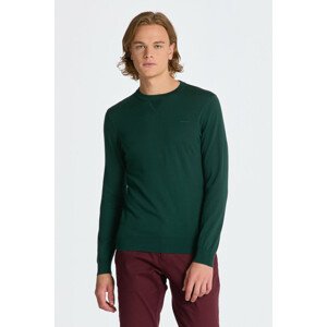 SVETER GANT FINE COTTON C-NECK zelená M