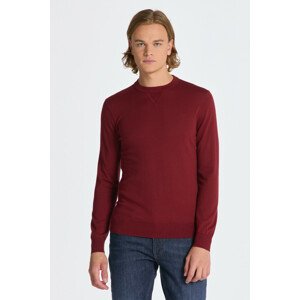 SVETER GANT FINE COTTON C-NECK červená S