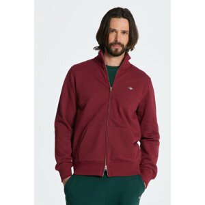 MIKINA GANT REG SHIELD FULL ZIP SWEAT červená XXXL