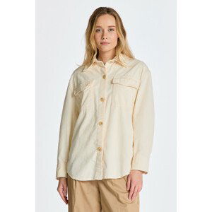 KOŠEĽA GANT REL CORD OVERSHIRT biela 32