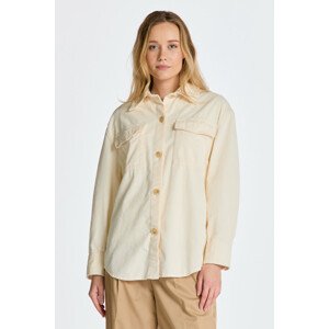 KOŠEĽA GANT REL CORD OVERSHIRT biela 36