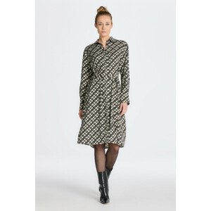 ŠATY GANT REL G PATTERN SHIRT DRESS biela 34