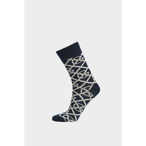 PONOŽKY GANT G PATTERN SOCKS modrá 36/38