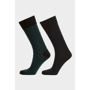 PONOŽKY GANT DOT AND SOLID SOCKS 2-PACK zelená 43/45