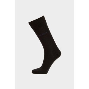 PONOŽKY GANT WOOL SOCKS čierna 43/45