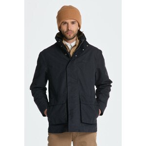 BUNDA GANT DOUBLE JACKET modrá S