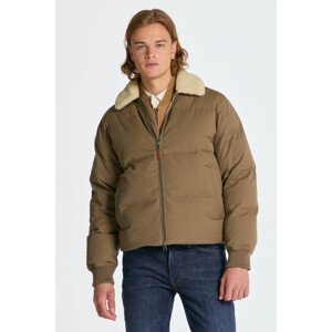 BUNDA GANT FLANNEL PADDED PUFFER JACKET hnedá L