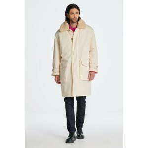 KABÁT GANT HEAVY UTILITY WINTER COAT biela XS