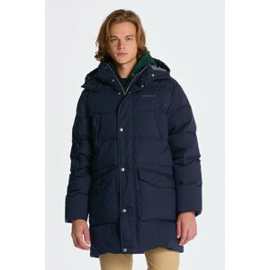 BUNDA GANT LONG ALTA DOWN JACKET modrá XL