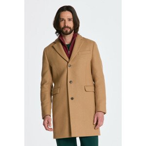 KABÁT GANT CLASSIC TAILORED FIT WOOL TOPCOAT žltá L