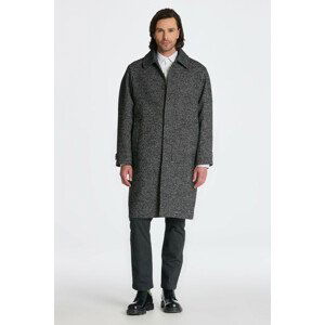 KABÁT GANT RELAXED FIT WOOL CARCOAT čierna XS