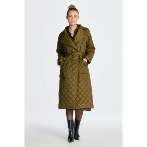 KABÁT GANT QUILTED COAT zelená XS