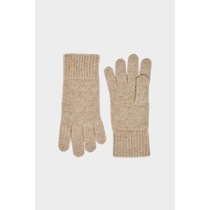 RUKAVICE GANT LIGHT KNIT GLOVES hnedá None