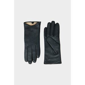 RUKAVICE GANT LEATHER GLOVES čierna S