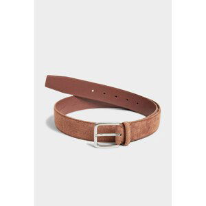 OPASOK GANT CLASSIC SUEDE BELT hnedá 80