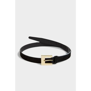 OPASOK GANT SLIM SUEDE BELT čierna 75