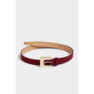 OPASOK GANT SLIM SUEDE BELT červená 75