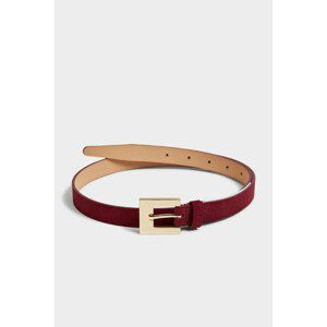 OPASOK GANT SLIM SUEDE BELT červená 90