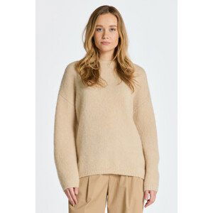 SVETER GANT HAIRY TEXTURE C-NECK hnedá XXL