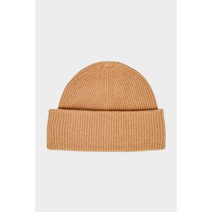 ČAPICA GANT WOOL RIBBED BEANIE hnedá None