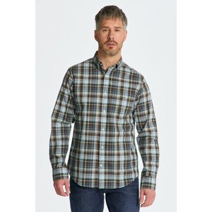 KOŠEĽA GANT REG POPLIN MEDIUM CHECK SHIRT hnedá S