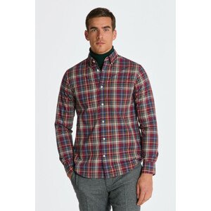 KOŠEĽA GANT REG POPLIN MEDIUM CHECK SHIRT červená M