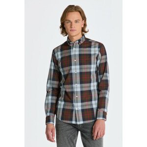 KOŠEĽA GANT REG POPLIN LARGE CHECK SHIRT hnedá S