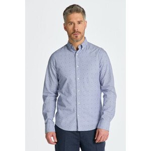 KOŠEĽA GANT SLIM FIL A FIL COUPE SHIRT modrá S