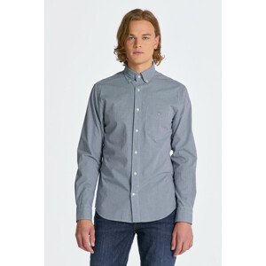 KOŠEĽA GANT REG POPLIN MICRO CHECK SHIRT modrá M