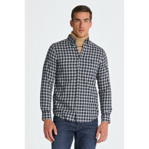 KOŠEĽA GANT REG MICRO TARTAN FLANNEL SHIRT modrá S