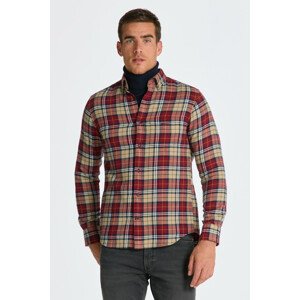 KOŠEĽA GANT REG FLANNEL CHECK SHIRT červená M