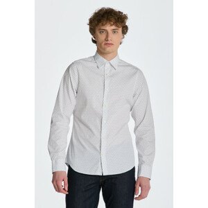 KOŠEĽA GANT SLIM FORMAL MICRO PRINT SHIRT biela S