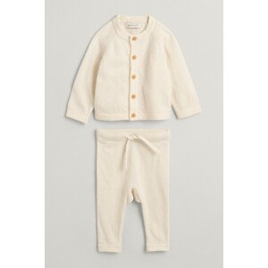 DETSKÝ SET GANT CARDIGAN AND PANT GIFT SET biela 56