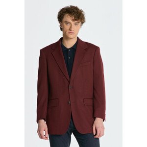 SAKO GANT OVERSIZED WOOL TWILL SUIT BLAZER červená 48