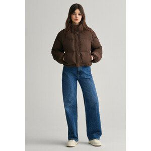 BUNDA GANT CROPPED PUFFER JACKET hnedá 176