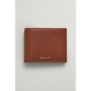 PEŇAŽENKA GANT LEATHER BIFOLD WALLET hnedá None