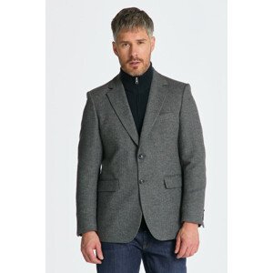 SAKO GANT HERRINGBONE SUIT BLAZER čierna 50