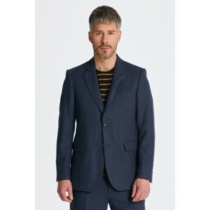 SAKO GANT HERRINGBONE SUIT BLAZER modrá 50