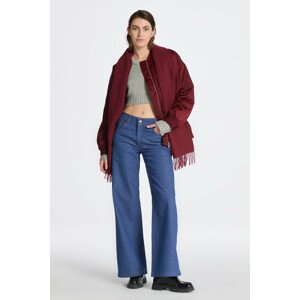 DŽÍNSY GANT WIDE LEG BRIGHT BLUE JEANS modrá 26