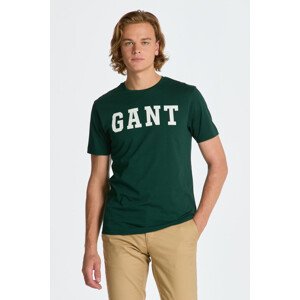 TRIČKO GANT MD. GANT SS T-SHIRT zelená 5XL