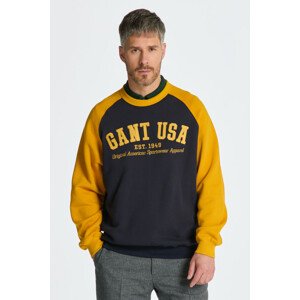 MIKINA GANT GANT USA C-NECK modrá S