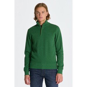 MIKINA GANT SACKER RIB HALF ZIP zelená S