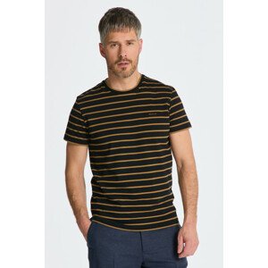 TRIČKO GANT STRIPED SS T-SHIRT čierna S