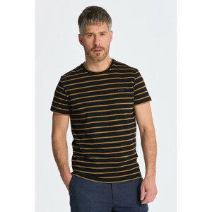 TRIČKO GANT STRIPED SS T-SHIRT čierna XXL