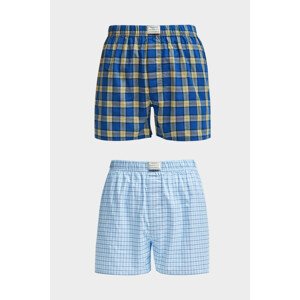 SPODNÁ BIELIZEŇ GANT BOXER SHORTS 2-PACK modrá XXL