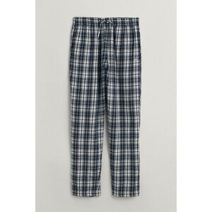 PYŽAMOVÉ NOHAVICE GANT SMALL CHECK PAJAMA PANTS modrá 170