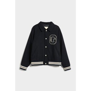 BUNDA GANT WOOL VARSITY JACKET modrá L