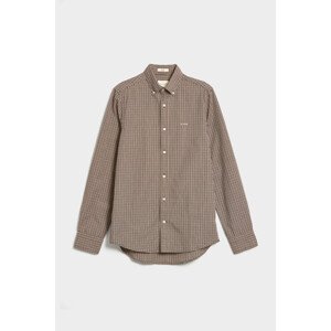 KOŠEĽA GANT SLIM ARCHIVE POPLIN CHECK SHIRT modrá L