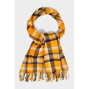 ŠÁL GANT CHECK WOVEN SCARF oranžová None